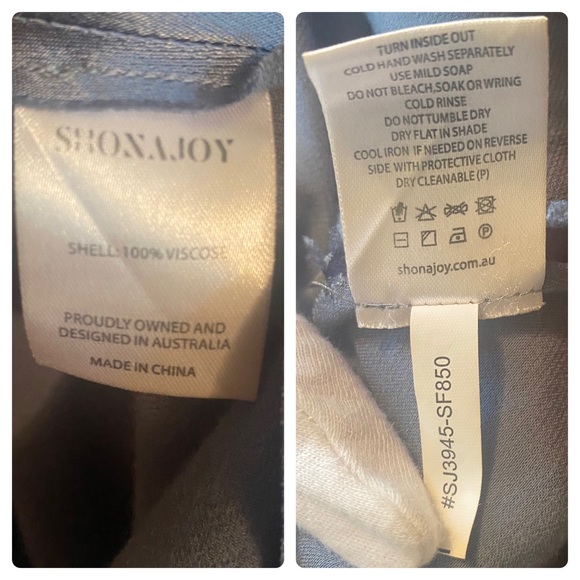 Shona Joy La Lune Lace Back Maxi Dress - Blue Smoke - Picture 14 of 14